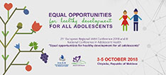 Equal Opportunities for Healthy Development for All Adolescents – November 2018